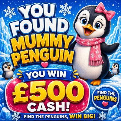 🐧 £500 CASH 🐧