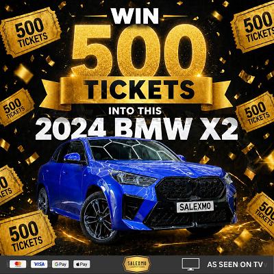 WIN 500 TICKETS INTO THE BMW X2 COMP 2/5/26 no2