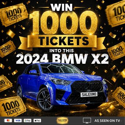 WIN 1000 TICKETS INTO THE BMW X2 COMP 3/5/26