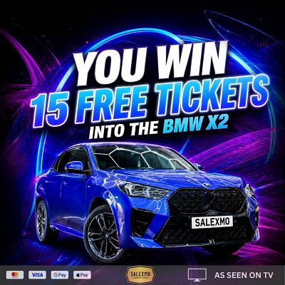 15 FREE TICKETS INTO THE BMW X2