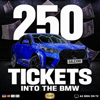 YOU WIN 250 TICKETS INTO THE BMW X2 