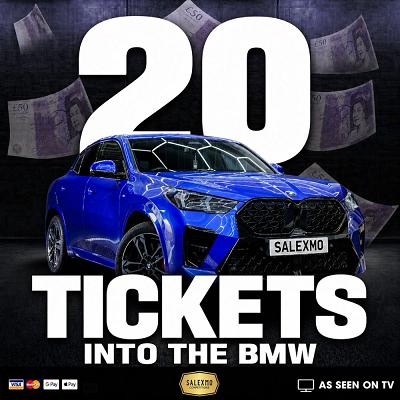 YOU WIN 20 TICKETS INTO THE BMW X2 