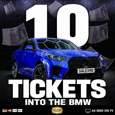 YOU WIN 10 TICKETS INTO THE BMW X2 