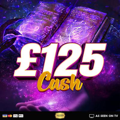 £125 CASH 