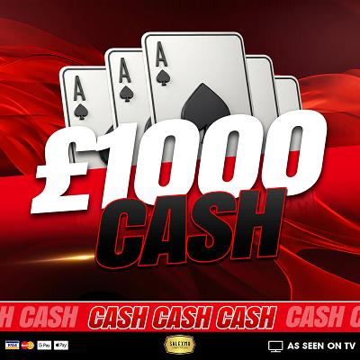 ♣️ £1000 CASH ♣️