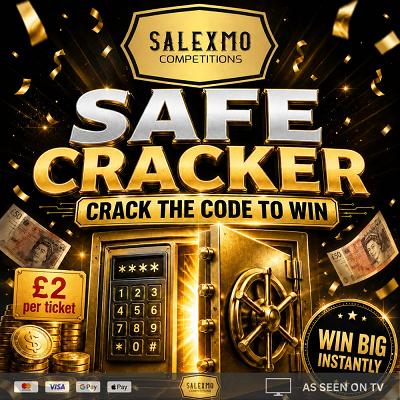 CRACK THE CODE TO WIN INSTANTLY, PLUS £1000 CASH END PRIZE 