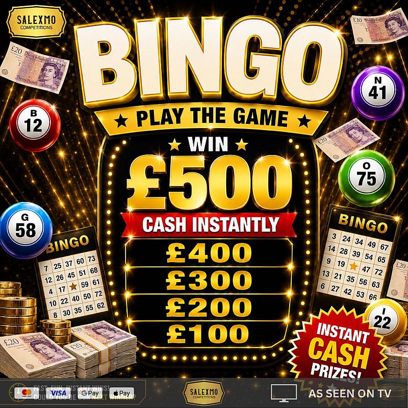 WILL YOU SHOUT BINGO? 25/6/26