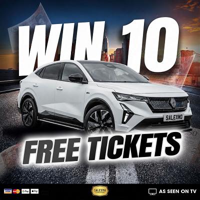 10 FREE TICKETS INTO THE RENAULT CAR COMP 