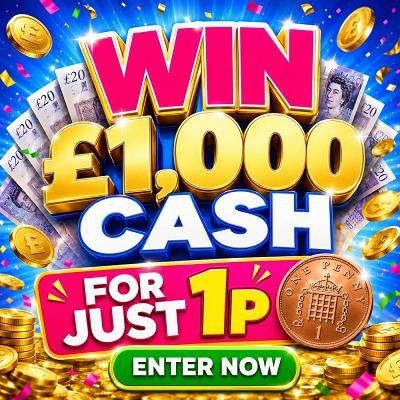 £1000 CASH FOR A PENNY 24/7/26
