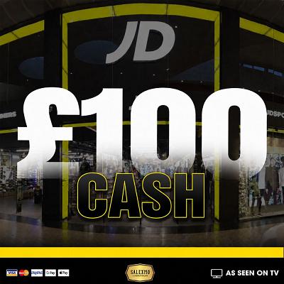 YOU WIN £100 CASH 