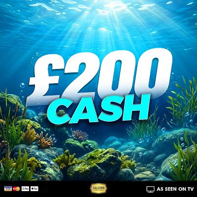 YOU CAUGHT £200 CASH 