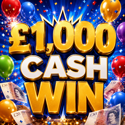 £1000 CASH 