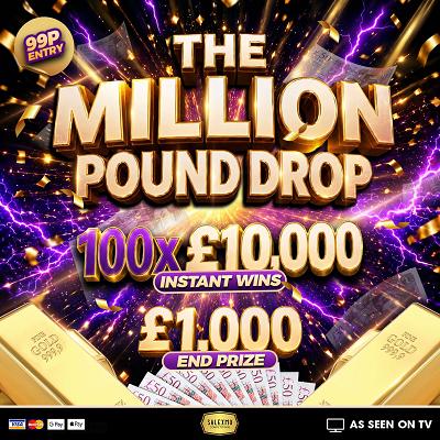 WIN £10,000 INSTANTLY WITH THE MILLION POUND DROP 2/11/26