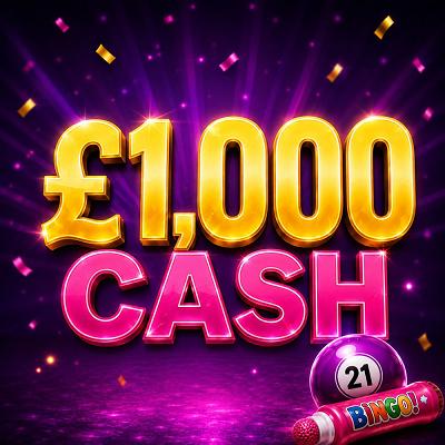 £1000 CASH 