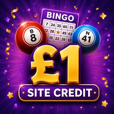 £1 SITE CREDIT 