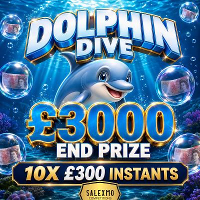 £3000 CASH MAIN PRIZE 10/9/26