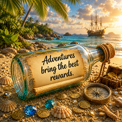 ADVENTURES BRING THE BEST REWARDS.