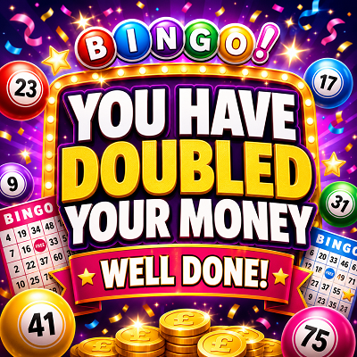 YOU DOUBLED YOUR MONEY