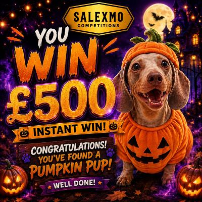 YOU WIN £500 CASH 