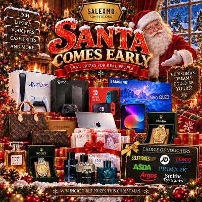 🎅🏻 SANTA COME'S EARLY 🎅🏻, £2,000 CASH END PRIZE 30/11/26