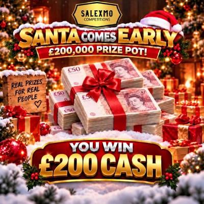 🎁 £200 CASH 🎅