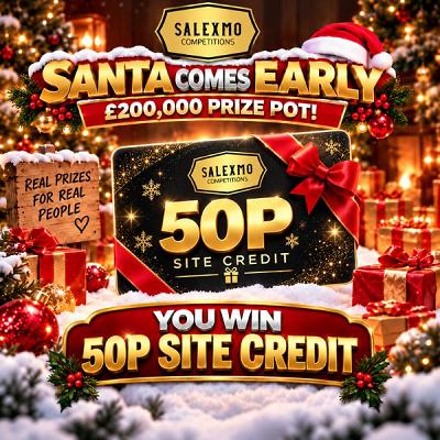 🎁 50P SITE CREDIT 🎅
