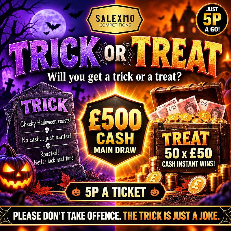 🎃 TRICK OR TREAT 🎃 31/10/26