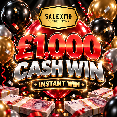 YOU POP £1000 CASH 