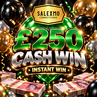 YOU POP £250 CASH